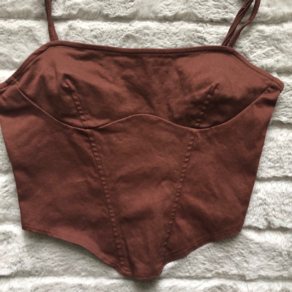 PacSun top brown